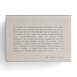 The School of Life | KNOW YOURSELF | KARTENSET interaktives KARTENSET für die bessere Selbsterkenntnis | 60 Karten | englischsprachige Ausgabe