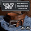 Made in USA - Full Grain Leather Belt For Men