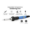 Soldering Iron Kit, 60W Soldering Iron Adjustable Temperature 5-in-1, Solder