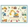 Foldable Portable Picnic Mat with Walking Car & Excavator Design 90x60cm 2ea