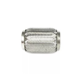 XS-POWER Exhaust Flex Pipe 3" x 6" 304 Stainless Steel Interlocking Liner Coupler Turbo