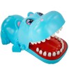 HUKITECH - Dentist Crazy Hippo Skill Game - Blue