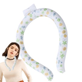 Ice Neck Cooler, Portable Cool Neck Ring, Ice Cooling Neck Tube, Long-Lasting Cold Neck Ring, Neck Cooling Ice Rings for Cooling Heat Dissipation