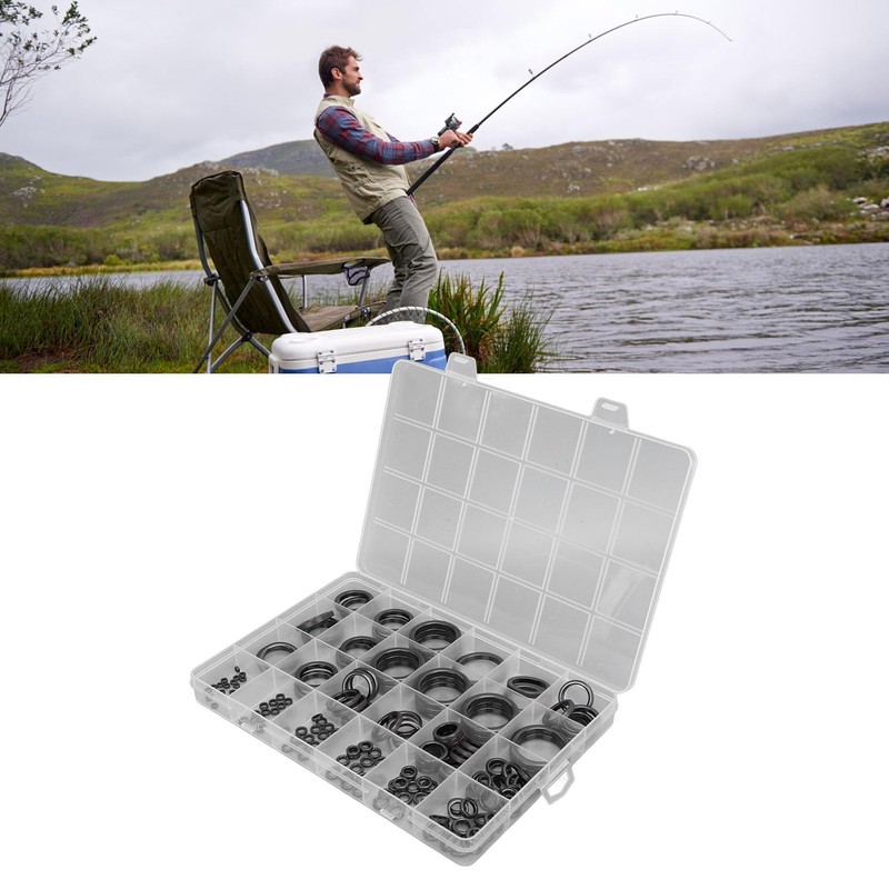 VBESTLIFE Fishing Rod Guide Repair Kit, Fishing Rod Eyelets Ceramic