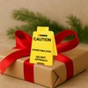 Caution Overstimulated Desk Sign,Humor Warning Signage,Funny Office Desk Decor Gift