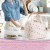 JBLJDWD Lunch Bags for Women, Lunch Bag Strawberry White Lunch