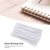 100PCS Spiral Binding Coils 48 Loops 4:1 Pitch A4 Paper
