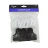 Diane D70C Vented Roller Clamps â€“ Black and White, 6