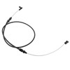 914mm/36in Stainless Steel Throttle Cable Replacement with Wrench AF42‑1101BLK Universal
