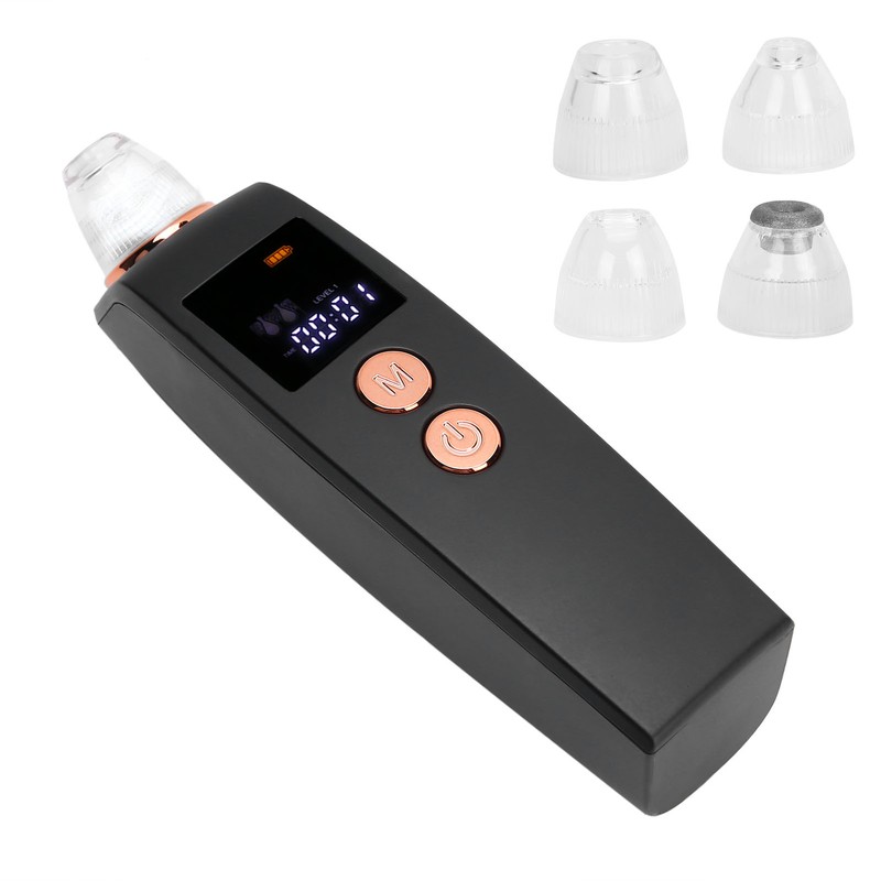 Visual Electric Blackhead Removal Machine Adjustable Vacuum Suction Face Pore