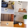 NOLITOY 2pcs Retro Mechanical Kitchen Timer with Loud Alarm Countdown