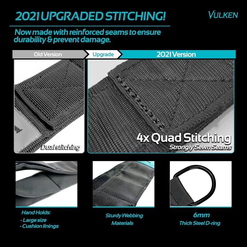 Vulken Tricep Rope Cable Attachment. 28.7 Inch & 22 Inch