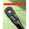 2 Pcs 80cm/31.5inch Garden Swing Replacement Rods for Hanging Swing