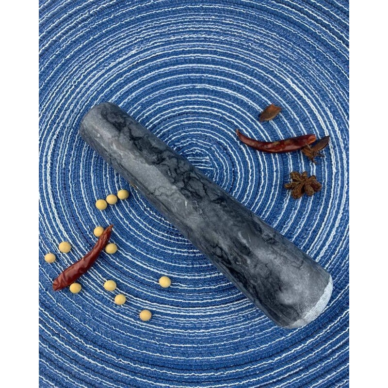 Marble Replacement Pestle only，Granite Polished Pestle （Black）