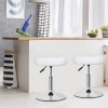 Segawe Set of 4 Adjustable Vanity stool 360° Swivel PU