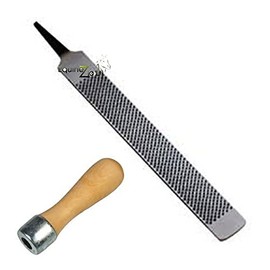 Equinez Tools Farrier Hoof Rasp Horse Equine Hooves Shoe File with Wooden Handle