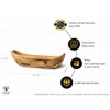 SOLTAKO Le Boulanger Olive Wood Bowl Oblong in L