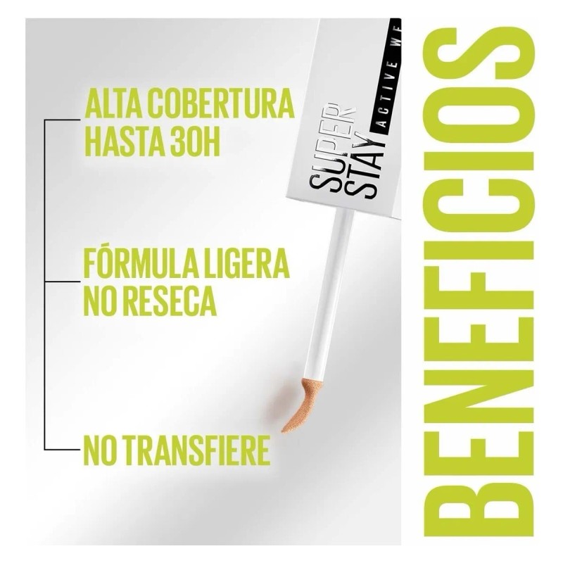 Corrector Maybelline Super Stay Superstay Active Wear 30h- 25 medium