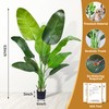 Aphighjoy Bird of Paradise Artificial Plant - Fake Plants Areca