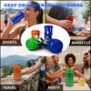 4 Pack 4 Colors Soda Can Lids, Reusable Silicone Airtight