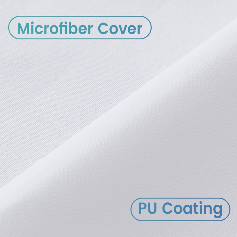 LINENOVA 100% Waterproof Mattress Protector- 1 Piece - Queen Size