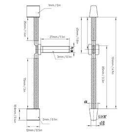 ATV Motor Carbon Brush Kit Strong Power Output Increase Speed Carbon Motor Brushes for 2000 to 5000lb Winch