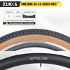 ZUKKA Bike Tire 20 x 2.125 Bike Tire 2 Pack
