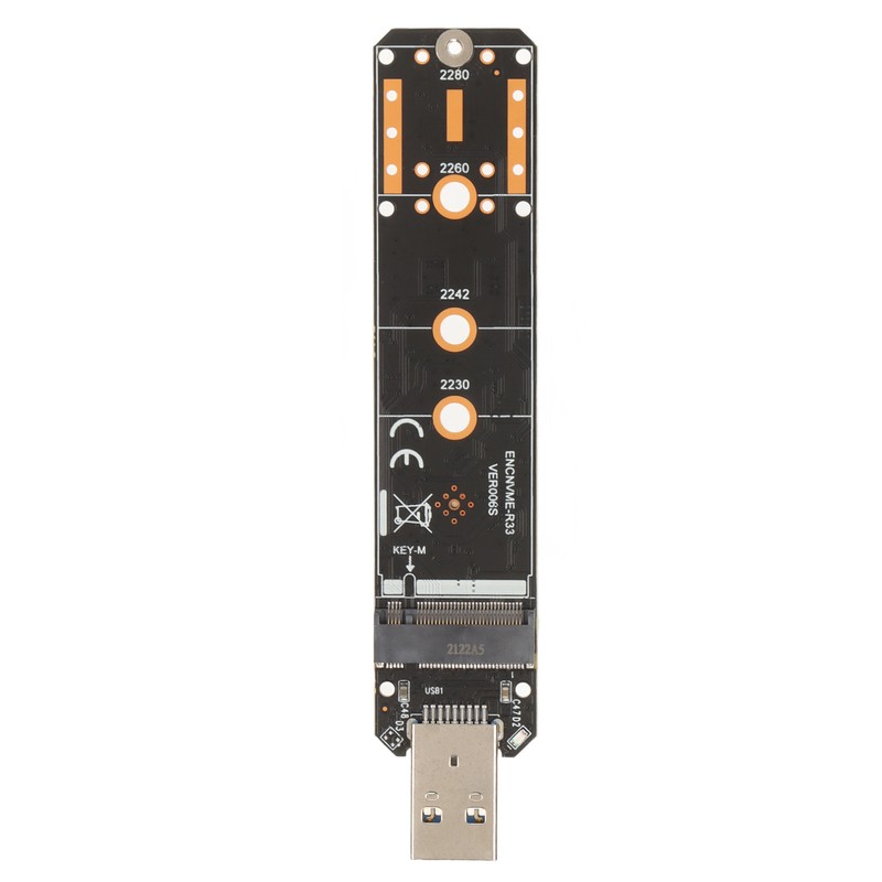 NVMe to USB Adapter Plug and Play Portable SSD 10