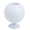 Mini Desktop Golf Ball Pen Holder with 3 Golf Cue