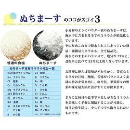 Nuchimasu My Salt 30g 2-pack set Bulk purchase Sea salt Salt Bottle Mineral Table salt