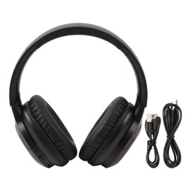 Bluetooth Headphone Noise Reduction Lossless Stereo Foldable Wireless Headset for Sports Running Travel Black
