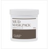 Clave mud mask pack 450g + pack brush, sponge (acne