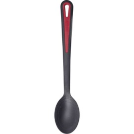 Westmark Vegetable Spoon, Extra Deep Spoon Head with Internal Scale: 15, 30 and 45 ml, Plastic, Gallant, Black/Red, 29612270