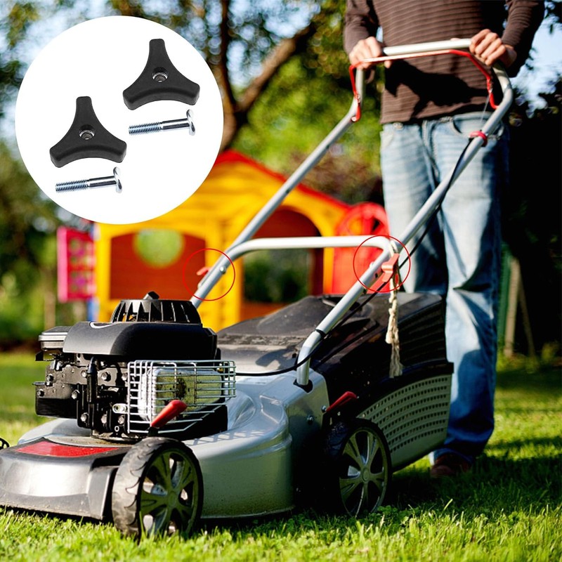 Lawnmower Handle Knobs, Nut Bolt, Universal Lawnmower Handle, Lawn Mower