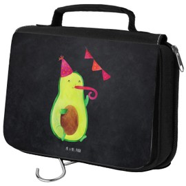 Mr. & Mrs. Panda Kulturbeutel Avocado Geburtstag - Geschenk, Party, Kosmetikbeutel, Veggie, Herren, Feier, Vegan, Gesund, Waschtasche, Organizer, Zum