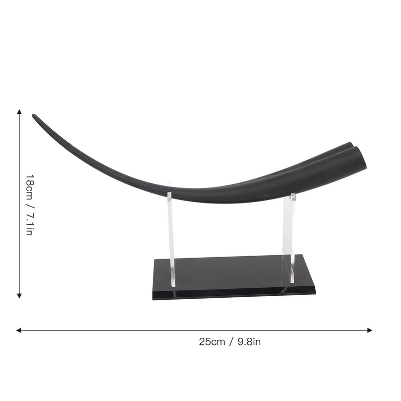Large Eyelash Teaching Diaplay Model Thicken Flat Buttom Double Tip