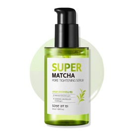 SOME BY MI Super Matcha Pore Tightening Serum - 1.69Oz, 50ml - Made from Match Water for Sensitive Skin - Skin Moisturizing and Purifying Effect -... 