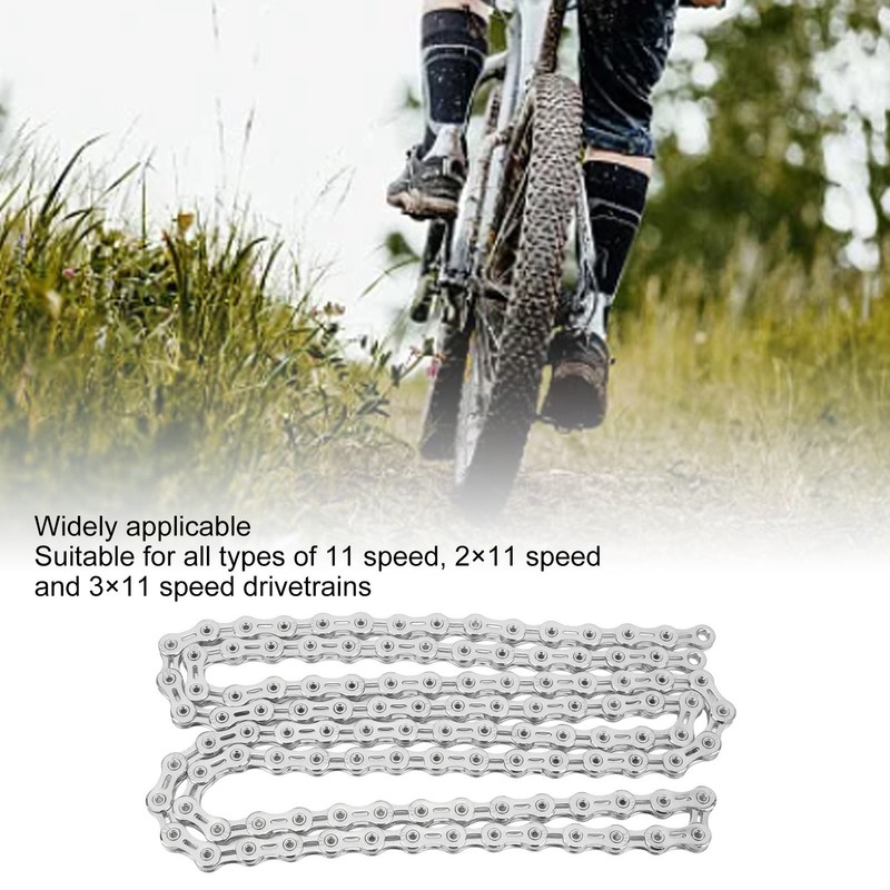 Bike Chain Professional 11 Speed Full Hollow Alloy Steel Mountain