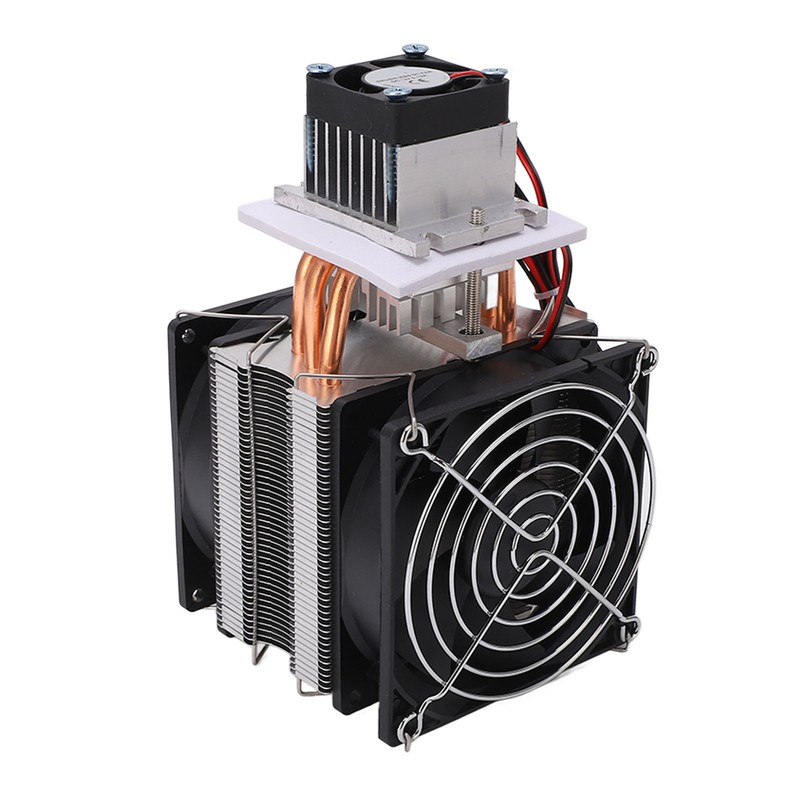 DC12V Electronic Cooler Assembly Semiconductor Refrigeration System ABS Aluminum Alloy