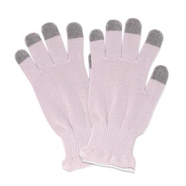 mitas Night Gloves, Hydrangea, Short Type, Night, Hand Care, Moisturizing, Rough, Cracking, Drying, Moisturizing, Silk, Hand Cream, Moisturizing Care, Skull, Touch Panel, Smartphone Operation