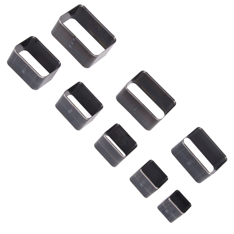 8pcs Leather Punch Cutter Mold High Carbon Steel Hollow Punch