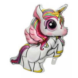 Ballons Globo Unicornio 58cm Decoracion Arreglo Cumpleaños Fiesta