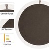 Mosaic Mirrors for Wall 24 Inch, Natural Mother of Pearl