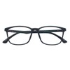 ALWAYSUV Fashion Classic Vintage TR90 Frame Glasses Full Format Clear