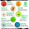 Viking Discs Competition Disc Golf Set - 8 Disc Golf