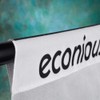 econious Photography Backdrop, 1.5x2.2m Abstract Cyan Portrait Backdrop for Photography,