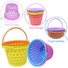JOYIN 6 Pieces 8" Easter Egg Baskets with Handle and
