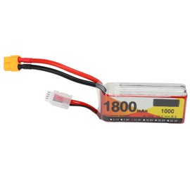 1800mAh RC Lipo Battery Pack Portable High Capacity with XT60 Plug Cell Lipo Battery 11.1V