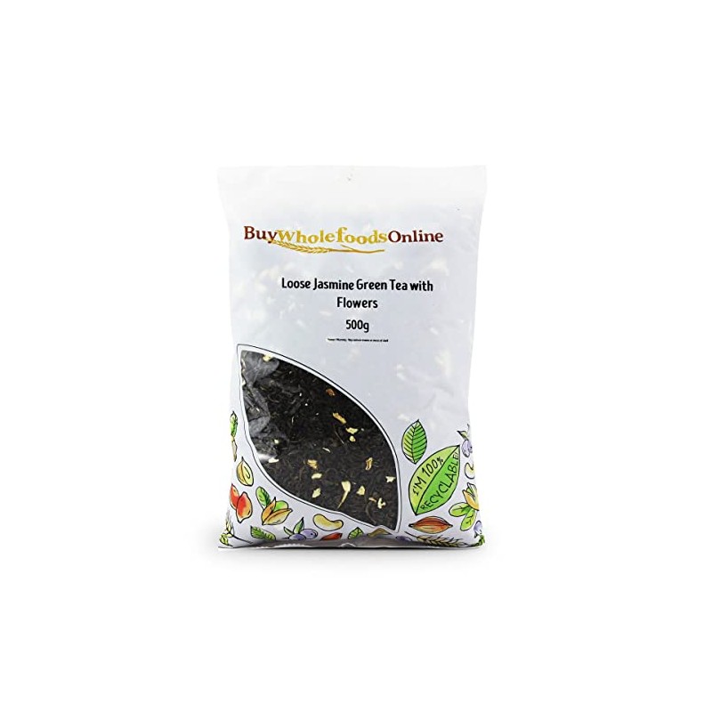 Loose Jasmine Green Tea with Flowers 500g (BWFO)