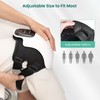 Snailax Cordless Knee Massager with Heat, Red Light & 3